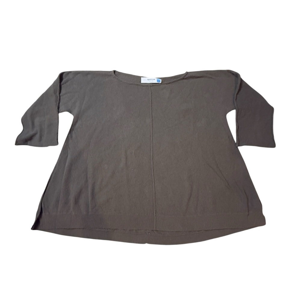 Sparrow Women's Long Sleeve Green Top L